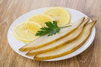 Smoked Black Halibut Slices - with skin