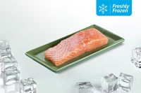 Freshly Frozen Atlantic Salmon Fillets (with skin, boneless) - 250g Pack