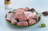 Barramundi / Bhetki / Asian Seabass - Bengali Cut (May include head piece) 