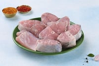 Kerala Bhetki / ভেটকী / Barramundi / Asian Seabass / Kalanji - Curry Cut (May include head pieces)