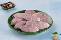 Bhetki / ভেটকী / Barramundi / Asian Seabass / Kalanji - Steak Cut (280g to 300g Pack)