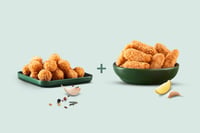 Combo: (264g Crunchy Chicken Popcorn + 270g Chicken Chilli Garlic Fingers)