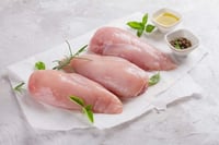 Premium Boneless Antibiotic-residue-free Chicken Breast Fillet - 480g to 500g pack