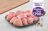 Premium Tender Chicken Cubes (10Kg Pack)