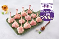 Premium Tender Chicken Lollipop (10Kg Pack)