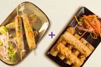 Combo: (200g Meaty Chicken Kebab + 200g Meaty Chicken Punjabi Seekh Kebab)