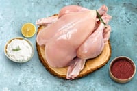 Premium Tender and Antibiotic-residue-free Chicken (Skinless) - Whole (2Kg Pack)