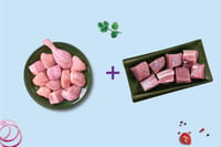 Combo: (Premium Chicken Skinless Curry Cut 480g Pack + Tuna / Choora / Choorai Curry Cut 480g Pack)