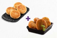 Crunch On & Munch Combo: (4pc Chicken & Cheese Cutlet + 4pc Mackerel Fish Cutlet)