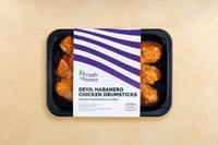 Devil Habanero Chicken Drumsticks - Pack of 350g