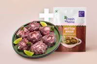 Combo: (Premium Goat Neck Steak 480g + Mutton Nihari Ready-To-Cook Paste 200g)