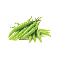 Organic Green Chilli Long -Pack of 250g