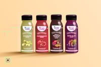 Combo: Cold Pressed (Sugarcane Juice 200ml + Pomegranate Juice 200ml + Apple Beetroot Carrot Juice 200ml + Berry Bliss Juice 200ml)