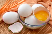 Jumbo Chicken Eggs - Pack of 6