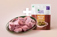 Combo: (Premium Tender Lamb Curry Cut 480g + Mutton Nihari Ready-To-Cook Paste 200g)