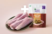 Combo: (Premium Lamb Shanks (3 Pieces) 380g + Mutton Nihari Ready-To-Cook Paste 200g)