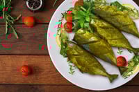 Mackerel / Ayala / Bangda / ಬಂಗಡೆ in Fiery Green Masala