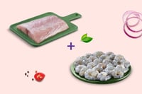 Combo: (Mahi Mahi Fillet 250g + Tiger Prawns (Large) Peeled & Deveined Meat 240g)
