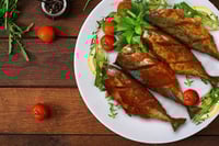 Mackerel / Ayala / Bangda / Aylai / ಬಂಗಡೆ (10 to 14 Count/kg) - Marinated (230g to 280g Pack)