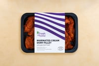 Marinated Baasa / Pangasius Boneless Fillets (240g to 260g pack)