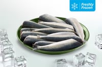 Sardine / Mathi Cleaned (Large, 470g to 500g Pack, Freshly Frozen)