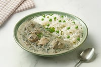 Methi Malai Chicken & Matar Rice (400g Pack, Ready to Heat & Eat, Microwave ready)