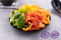 All Day Convenience - Mix Capsicum Cubes(Pack of 480g-500g) / فلفل مشكّل
