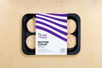 Mutton Cutlets - Pack of  4