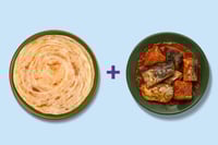 Combo: (400g Malabar Parota + 350g SeerFish / Neymeen / Surmai - Head & Tail Curry)