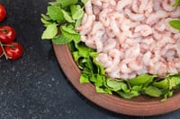 Small n Tasty Cocktail Prawns (300+ Count /kg) - Peeled, Cleaned but not deveined 240g to 250g pack