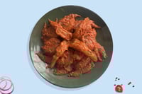 Indian Prawns / Venami / Vannamei /  Jhinga / Chemmin  (40+ Count/kg) - Freshly Marinated, Peeled & Deveined (250g Pack)