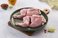 Quail / Kaada (Japanese) - Pack of 2 Skinless Whole Cleaned Quails