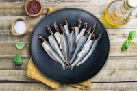 Kerala Sardine / Naadan Mathi / Tarli (Small) - Cleaned Partial Head (280g to 300g Pack)