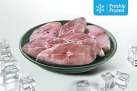 Seer Fish Steaks (470g to 500g Pack, Freshly Frozen)