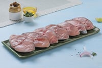 Seer Fish / Surmai / Vanjaram / ಅಂಜಲ್ (Medium) - Steaks(250g pack) (With Skin)