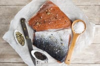 Smoked Coho Salmon Fillet - with skin