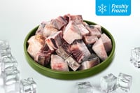 Trevally / Vatta Head & Tail Curry Cut (Freshly Frozen, 500g Pack)