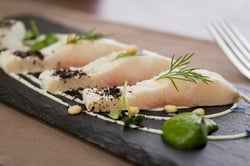 Smoked Black Halibut Slices - Skinless