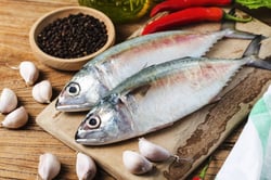 Mackerel / Ayala / Bangda / Aylai / ಬಂಗಡೆ (3 to 5 Count/kg) - Whole