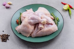 Premium Antibiotic-residue-free Chicken (Tender & tastier than local market) - With Skin BBQ Cut 4pc (1.2kg Pack)