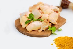Country Chicken / Desi Chicken / Natti Koli (Free Range & With Skin, Pack) - Curry Cut (480g to 500g Pack)