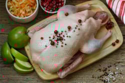 Country Duck Dressed with Tasty Skin - Whole Cleaned