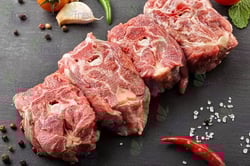 Premium Indian Mutton Neck Steak - Pack of (480g to 500g)