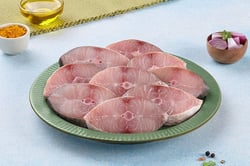 Indian Salmon / Vazhmeen / Raavas / Rawas / Gurjali (Large) - Steaks