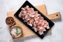 Fresh Mahi Mahi Fish / Pulli Motha - Cubes (250g to 270g pack)