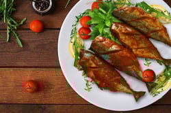 Mackerel / Ayala / Bangda / Aylai / ಬಂಗಡೆ (3 to 5 Count/kg) - Marinated 500g