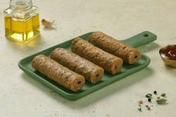 Meaty Mutton Kakori  Kebabs - 200g Pack (4 pieces)