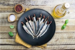 Kerala Sardine / Naadan Mathi / Tarli (Small) - Whole Cleaned with Partial Head (480g to 500g Pack)