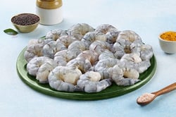 Tiger Prawn (Super Large)  - Peeled & Deveined With Tail (230 to 250g Pack)