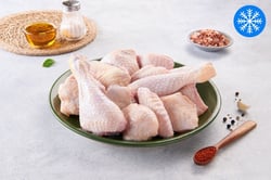 Everyday Antibiotic-residue-free Chicken (Freshly Frozen) - With Skin Whole Chicken Curry Cut (1.1kg Pack) 